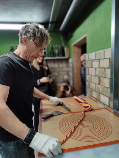 Franz Weber at Sweet Company. Kalpana Sunder for The National