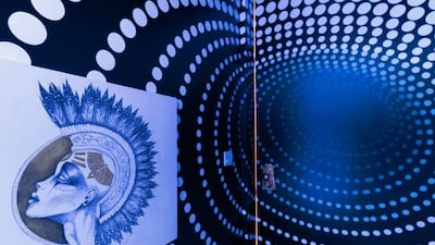 A secret door leads to Aswad's 'pillow puddle'