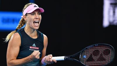 World No 6 Angelique Kerber has lost in the semi-finals the past two years in Dubai. EPA