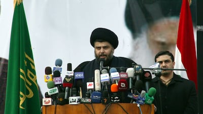 JANUARY 8, 2011: Populist Shiite cleric Moqtada Sadr returns to Iraq after four years of self-imposed exile in Iran. In his first public statement, he urges his followers to resist the 'occupiers' of Iraq. EPA
