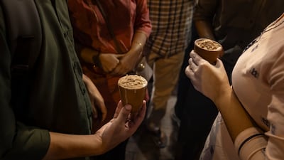 The stalls sell snacks and drinks