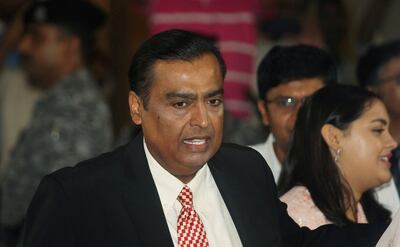 Mukesh Ambani, chairman and managing director of Reliance Industries. Reuters