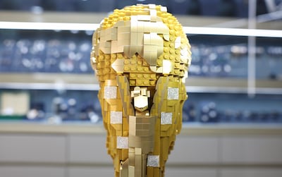 The finished trophy. Chris Whiteoak / The National