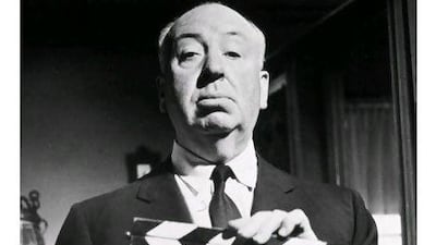 Alfred Hitchcock on the set of Psycho in 1960. The famous filmmaker will be the topic of a forthcoming biopic called Hitchcock.