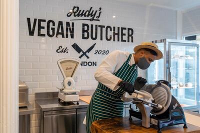 Rudy's is London's first all-vegan diner and butcher. Courtesy Rudy's Vegan Butcher