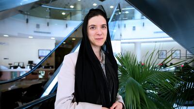 Dr Maha Barakat, senior adviser to the Abu Dhabi Executive Office. Fatima Al Marzooqi / The National
