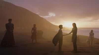 A still from the upcoming Marvel film 'Eternals'. Marvel Studios