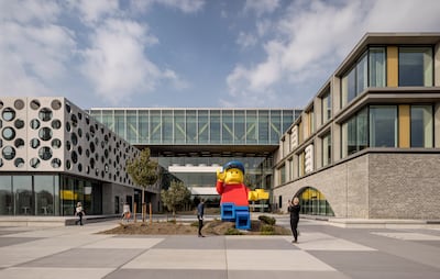 The Lego Group's headquarters in Billund, Denmark