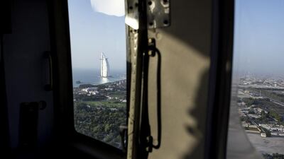 The air wing was called into action more than 250 times in the first quarter of this year.