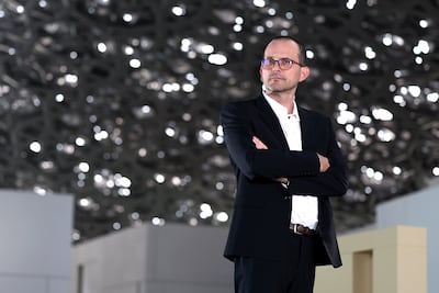 Manuel Rabate has dedicated nearly two decades of his life to seeing Louvre Abu Dhabi come to life. Victor Besa / The National