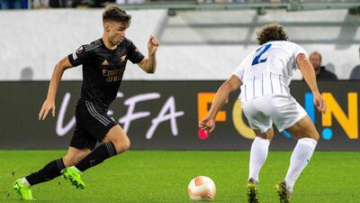 Lindrit Kamberi 5: Erratic at the back. Sloppy on the ball and did not win the majority of his duels. Struggled against Nketiah. AFP