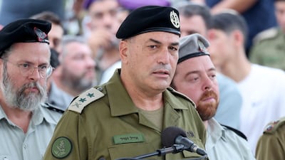 Israel's military chief Lt Gen Eyal Zamir dismissed several senior army personnel. AFP