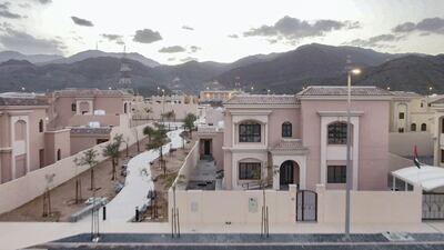 The houses contain between three and five bedrooms. Saeed Khawaja for the Ministry of Presidential Affairs