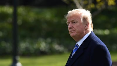 US President Donald Trump. China has requested a change of stance over tariffs. Susan Walsh/AP