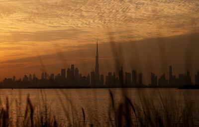 A view of the Burj Khalifa,on November 29, in Dubai. Getty