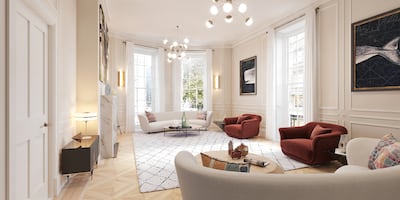 The London house where 19th-century American author Herman Melville researched and wrote early drafts of his famous novel Moby-Dick is for sale at £9 million. Photo: Wetherell