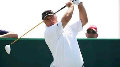 Stephen Dodd lost by a stroke to William Harrold, 22 years the Welshman's junior. Pawan Singh / The National