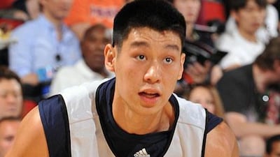 Jeremy Lin in action