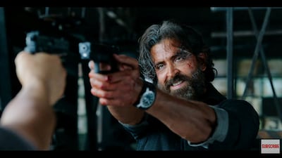 Hrithik Roshan essays the role played by Vijay Sethupathi in the Tamil film.