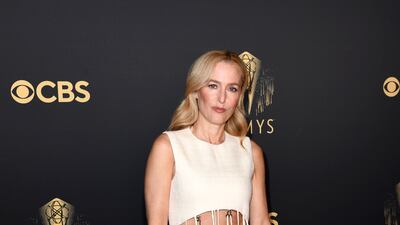 Gillian Anderson in Chloe. Getty Images