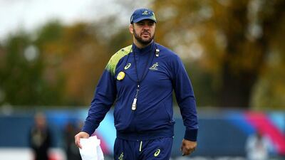 Michael Cheika is aiming to guide Australia to the Rugby World Cup final. Dan Mullan / Getty Images