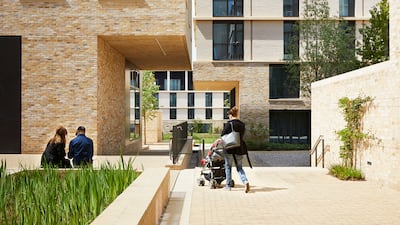 Key Worker Housing, Eddington, by Stanton Williams, is shortlisted for the Riba Stirling Prize. Photo: Stanton Williams