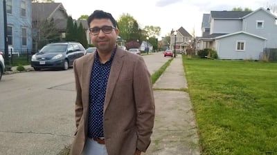 Mohamed Al-Hamdani is looking to head the Montgomery County Democratic Party. Photo: Stephen Starr