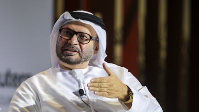 Dr Anwar Gargash, diplomatic adviser to the President, said Iran's attacks had pushed Gulf Arab states to focus on national security and co-operation. Victor Besa / The National