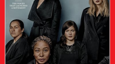 Time magazine named 'The Silence Breakers' as Person of the Year. AFP photo
