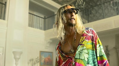 Matthew McConaughey as Moondog in ‘The Beach Bum’ Neon and Vice
