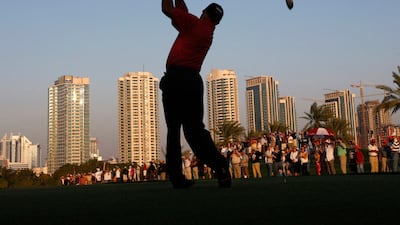 Mark O'Meara of the U.S. tees off on the second hole during the second round of the Dubai Desert Classic golf tournament January 30, 2009. REUTERS/Ahmed Jadallah (UNITED ARAB EMIRATES) *** Local Caption *** AJS18_GOLF-_0130_11.JPG