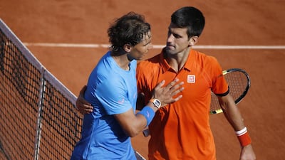 Rafael Nadal v Novak Djokovic: One of the great, ongoing rivalries in men's tennis since they first met in 2006, there is little to choose from current world No 2 Nadal and current world No 1 Djokovic. Which is why mats Wilander calls it the greatest match-up in tennis history. Indeed, the Serb leads their head-to-head 27-25, although he trails in other areas: 9-5 at grand slam tournaments, 4-3 in grand slam finals, and 17-13 in total grand slam titles won. Could they meet at the French Open final this Sunday? Kenzo Tribouillard / AFP