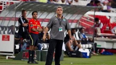 Marcos Paqueta has to manage the workload of his squad. Razan Alzayani / The National