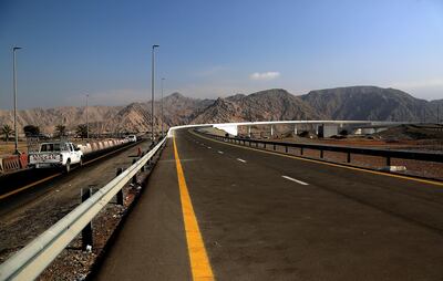 The RAK Ring Road opened in January 2018. Satish Kumar for The National
