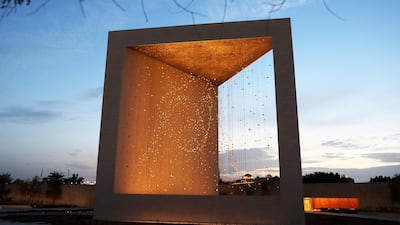 The installation took six years to create. Pawan Singh / The National