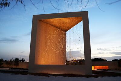 The installation took six years to create. Pawan Singh / The National