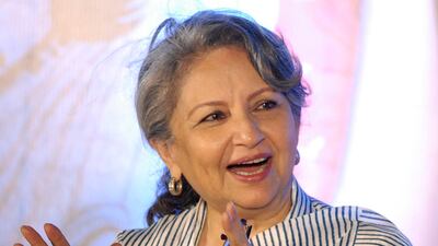 Actress Sharmila Tagore joined the jury in 2009. Photo: AFP
