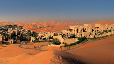 Qasr Al Sarab Desert Resort by Anantara. Courtesy of Anantara