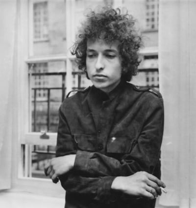 Bob Dylan in the 1960's. Getty Images