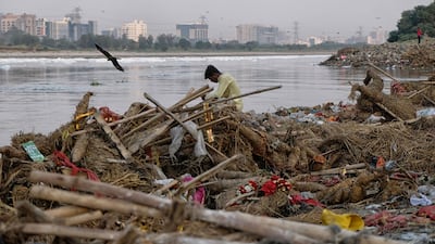 Polluted rivers were a major cause of a huge drop in freshwater populations (AFP)