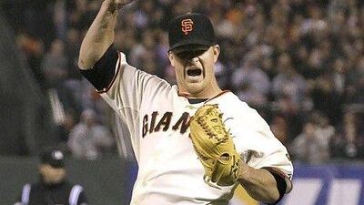 San Francisco Giants’ Matt Cain pitched the 22nd perfect game in major league history and first for the Giants.