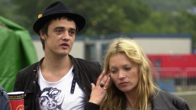 Moss and Pete Doherty reportedly had a contentious relationship. Getty Images