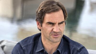 Roger Federer begins his title tilt at the Dubai Duty Free Tennis Championships on Monday. Antonie Robertson / The National