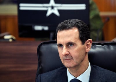 The government of Syrian President Bashar Al Assad has been accused of using chemical weapons. AP