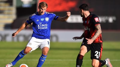 Marc Albrighton - 5: Injured after a quarter-of-an-hour and replaced. AFP