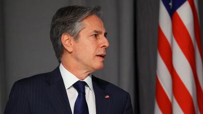 Secretary of State Antony Blinken said the US is "committed to promoting democracy and accountability for those who abuse human rights" in a statement announcing sanctions against Iran. EPA