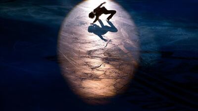 Japan's Shoma Uno performs during the gala exhibition at figure skating's Grand Prix in Vancouver, British Columbia. AP
