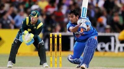 MS Dhoni took the onus of the strike upon himself in the final over.
