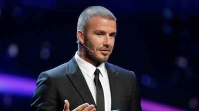 David Beckham is the president and owner of Inter Miami CF. AP Photo