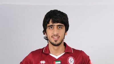 Hamid Al Kamali of Al Wahda is taking the international route of his older brother, Hamdan, and is moving to Europe on a loan deal. Photo: Al Ittihad
